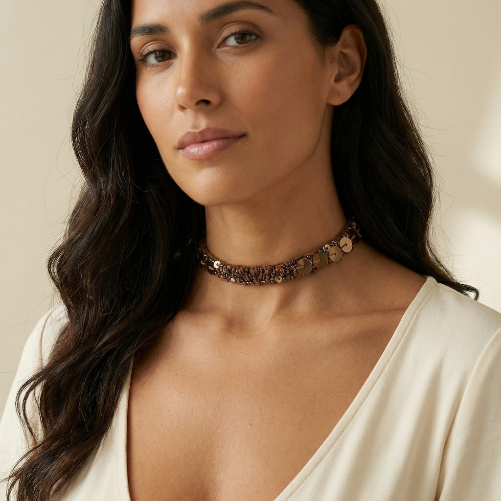 Choker Cobre Valeria