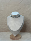 Choker Tweed Blanco Novias